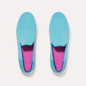 NEW Women’s Rothy's | “Island Blue” Store Exclusive Slip-On Sneakers | Size 9.5